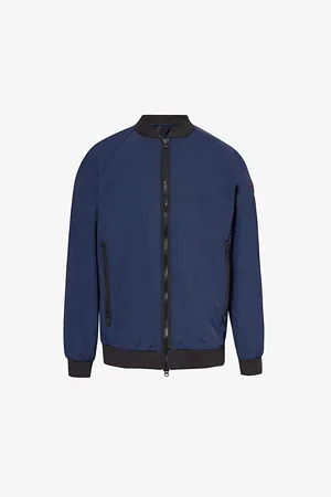Canada Goose Faber Brand-patch Shell Bomber Jacket