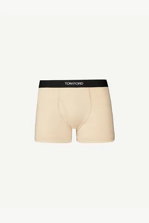 Tom Ford Logo-embroidered Cotton-blend Jersey Boxers