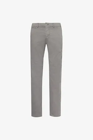 Paige Danford Regular-fit Slim-leg Stretch-cotton Chino Trousers