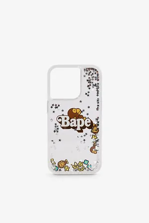 A Bathing Ape Baby Milo Glittered Iphone 15 Pro Max Case