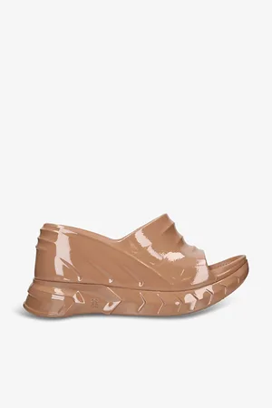 Givenchy Marshmallow Rubber Wedge Sandals