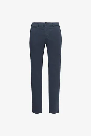 Paige Danford Regular-fit Slim-leg Stretch-cotton Chino Trousers