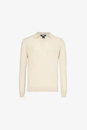 Paige Valdez Long-sleeve Cotton-blend Polo Shirt