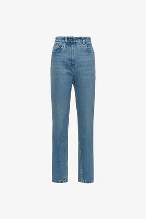 Prada Five Pocket Regular-fit Straight-leg Jeans