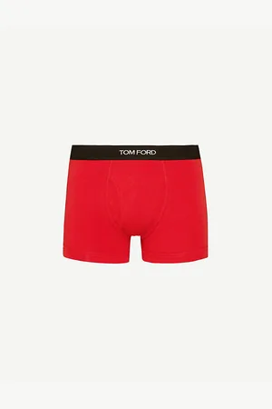 Tom Ford Logo-embroidered Cotton-blend Jersey Boxers