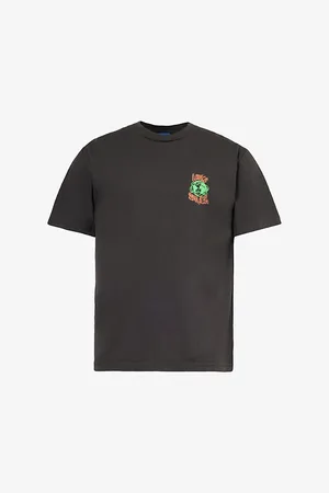 AWAKE NY Crawford Brand-print Cotton-jersey T-shirt