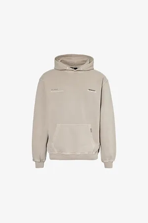 Represent Patron of the Club Brand-print Cotton-jersey Hoody