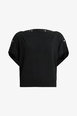 AllSaints Eli Studded Wool-blend Top