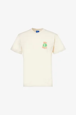 AWAKE NY Crawford Brand-print Cotton-jersey T-shirt