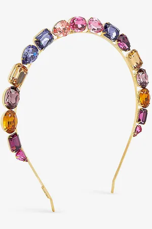 LELET NY Jules 14ct Yellow -plated Stainless Steel Headband
