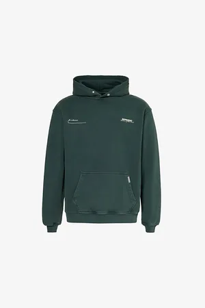 Represent Patron of the Club Brand-print Cotton-jersey Hoody