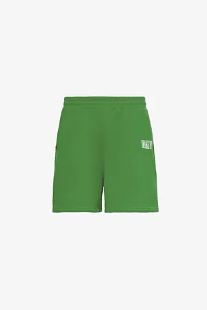 AWAKE NY Awake Brand-embroidered Cotton-jersey Shorts