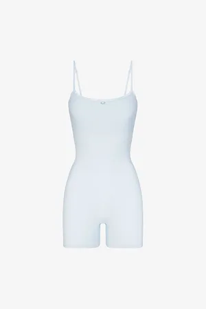 SKIMS Soft Lounge Lace-trim Sleeveless Stretch-woven Body