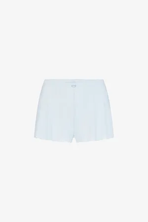 SKIMS Soft Lounge Lace-trim Elasticated-waist Stretch-woven Shorts
