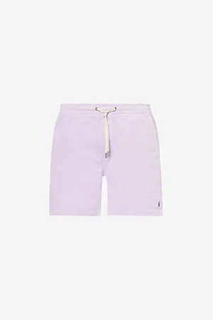 Ralph Lauren Brand-embroidered Drawstring Corduroy Shorts