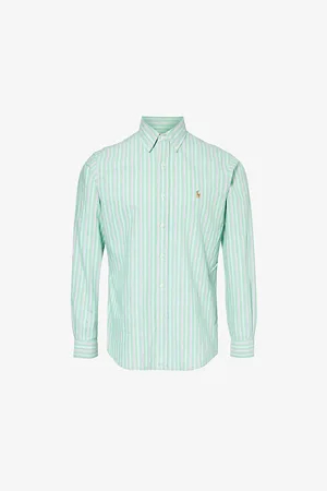 Ralph Lauren Stripe-pattern Custom-fit Cotton Shirt
