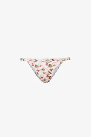 Gracejacob Mable Graphic-print Bikini Bottoms