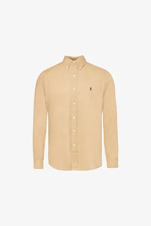 Ralph Lauren Logo-embroidered Custom-fit Linen Shirt