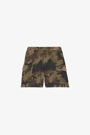 The Kooples Pattern Cargo Cotton Shorts