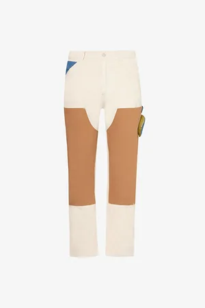 MARKET Workstation Painter Five-pocket Regular-fit Straight-leg Cotton Trousers