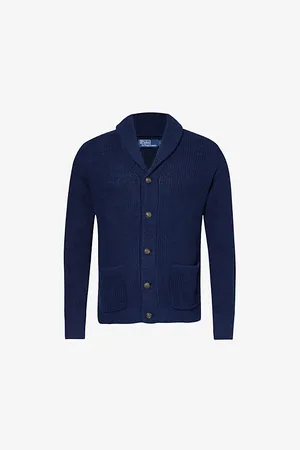 Ralph Lauren Shawl-collar Regular-fit Linen and Cotton-blend Knitted Cardigan