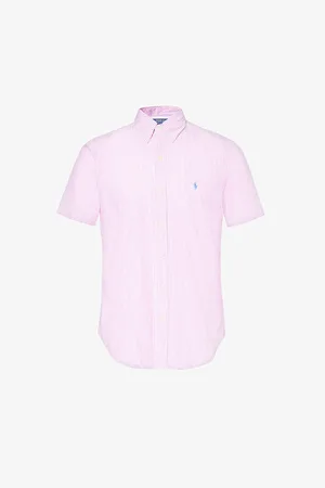 Ralph Lauren Seersucker Short-sleeve Cotton Shirt