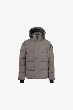 Canada Goose Wyndham Brand-patch Regular-fit Cotton-blend Jacket