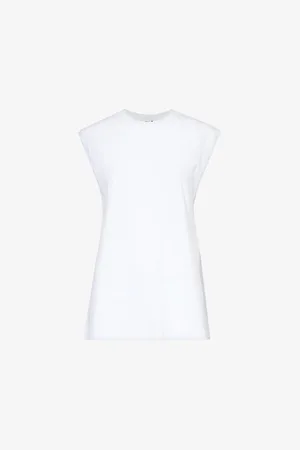 AGOLDE Raya Muscle Cotton-jersey T-shirt