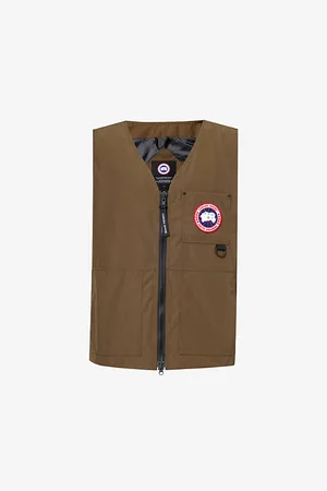 Canada Goose Canmore Logo-patch Regular-fit Woven Vest