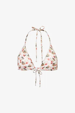 Gracejacob Mable Graphic-print Bikini Top