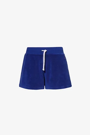 Ralph Lauren Athletic Logo-embroidered Terry Cotton and Recycled-polyester Shorts