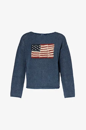 Ralph Lauren American-flag Cotton Knitted Jumper