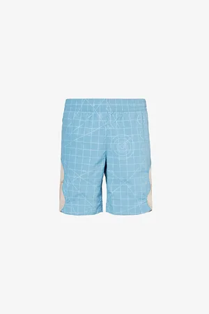 MARKET Open Source Abstract-pattern Shell Shorts