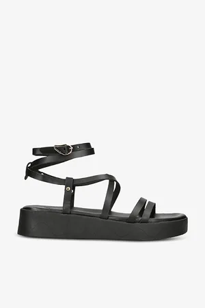 Ancient Greek Sandals Aristea Platform Leather Sandals