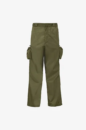 Prada Re-nylon Relaxed-fit Recycled-nylon Cargo Trousers