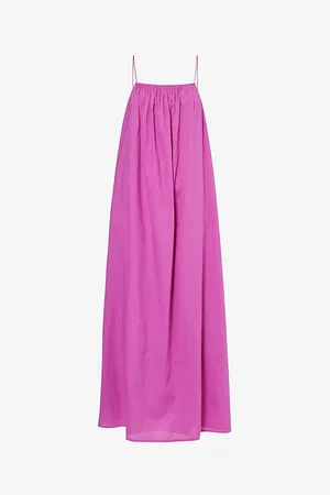 SKIN Briah Scoop-neck Organic-cotton Night Dress