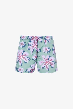 Paul Smith Graphic-print Recycled Polyester-blend Swim Shorts