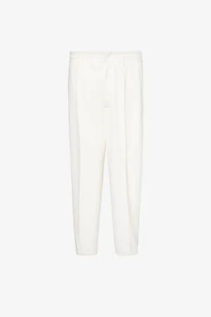 Emporio Armani Logo-plaque Tapered-leg Cotton-blend Jersey Jogging Bottoms