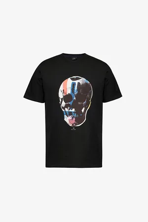 Paul Smith Big Skull Graphic-print Cotton-jersey T-shirt