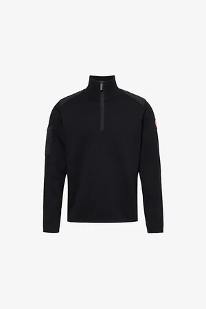 Canada Goose Stormont Logo-embroidered Wool Knitted Jumper
