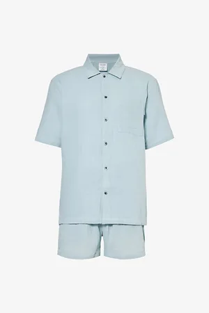 Calvin Klein Branded-tab Relaxed-fit Cotton Pyjamas
