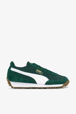 PUMA Easy Rider Vintage Panelled Suede Low-top Trainers