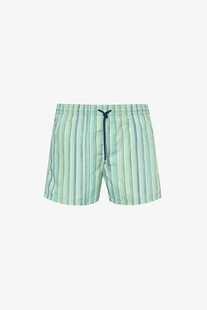 Paul Smith Striped Recycled Polyester-blend Swim Shorts