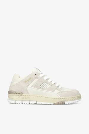 Axel Arigato Area Lo Brushed-suede and Leather Low-top Trainers