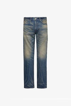 Ralph Lauren Straight-leg High-rise Slim-fit Jeans