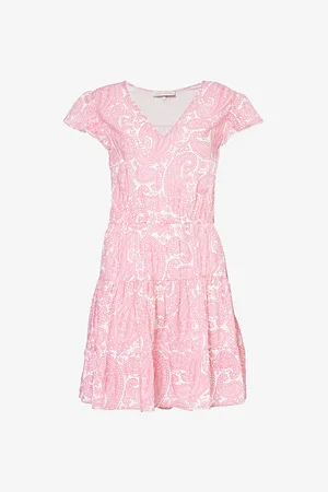 Heidi Klein Ischia Paisley-print Woven Mini Dress