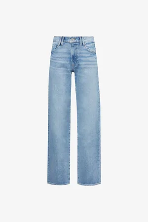 Paige Serena Straight-leg Mid-rise Jeans