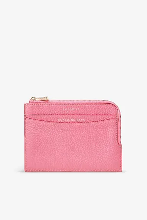 ASPINAL OF LONDON Logo-embossed Leather Travel Wallet