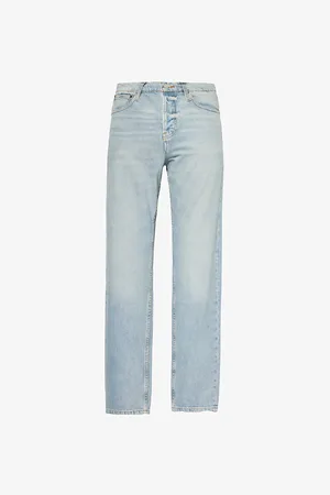 Frame The Straight Regular-fit Stretch-denim Jeans
