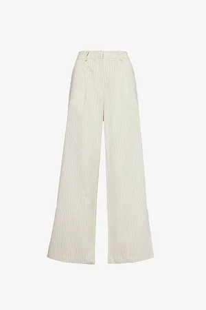Pretty Lavish Harlee High-rise Cotton Trousers